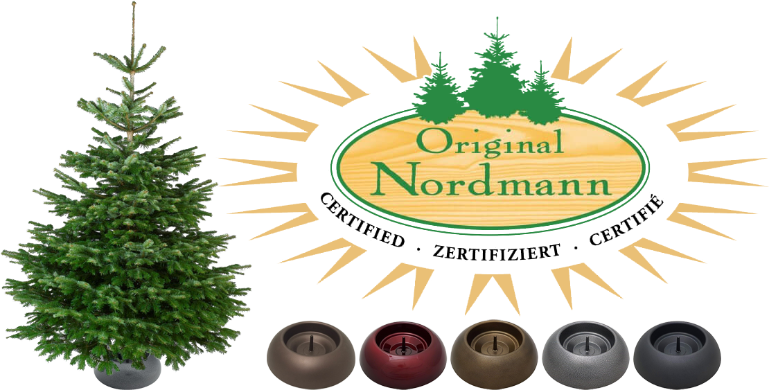 Certified Original Nordmann kerstbomen en EasyFix standaards