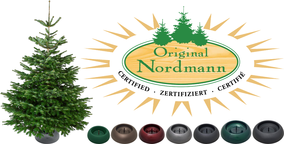 Certified Original Nordmann kerstbomen en EasyFix standaards